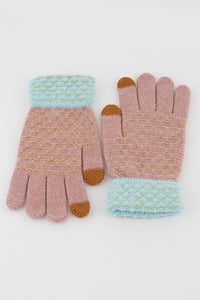 "Pink gloves"